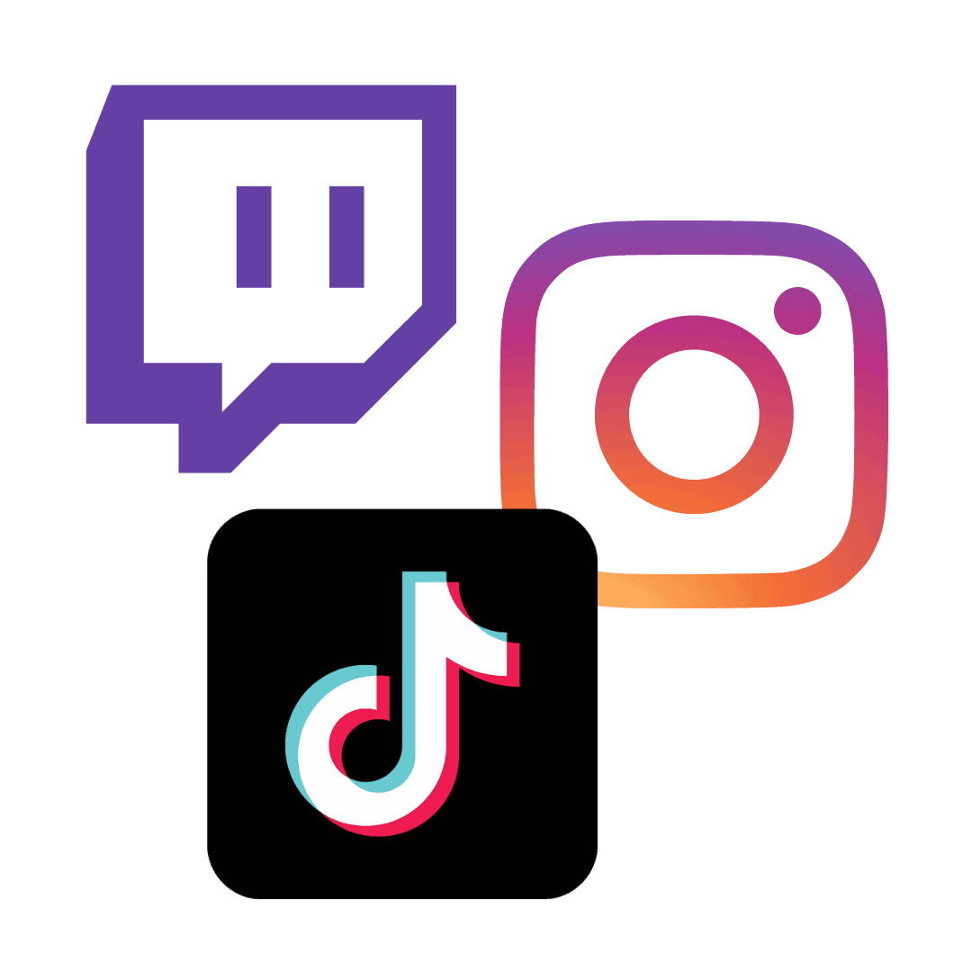 Influencer-Marketing TikTok, Twitch, Instagram